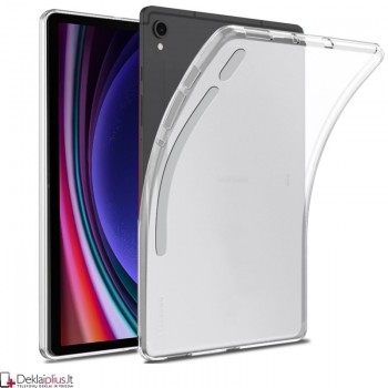Plonas silikoninis dėklas - permatomas (Samsung galaxy Tab S9 Plus (SM-X810-SM-X816/Tab S10 Plus SM-X820/SM-X826B)
